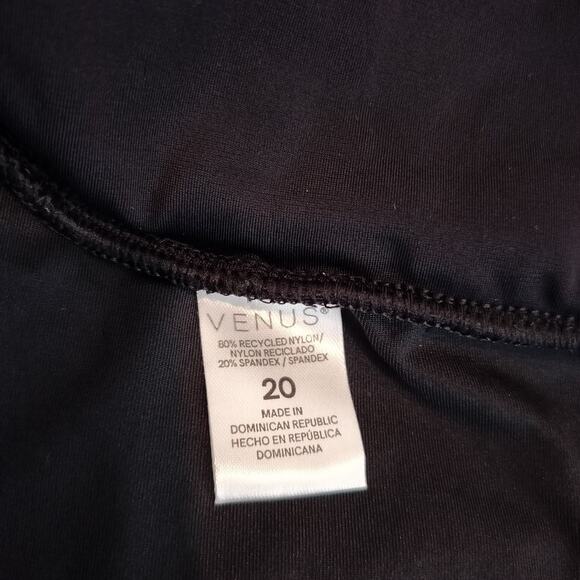 Venus Sensational Swim Skirt Ruched Black Pull On NEW - Picture 8 of 9